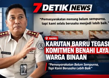 “Pemasyarakatan Belum Sempurna Tapi Kami Berusaha Lebih Baik”, Komitmen Tegas Karutan Barru Benahi Layanan Warga Binaan