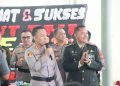 Wujud Sinergitas Tanpa Batas, Kapolres Maros Beri Kejutan Spesial HUT ke-81 TNI di Makodim 1422/Maros