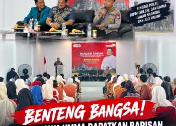 Benteng Bangsa! Mahasiswa UMMA Rapatkan Barisan Bareng Polres dan HIPMI Sulsel Gempur Narkoba serta Judi Online