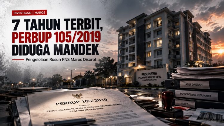 Tujuh Tahun Terbit, Perbup 105/2019 Pengelolaan Rusun PNS Maros Diduga Mandek, Lemkira Indonesia Angkat Bicara