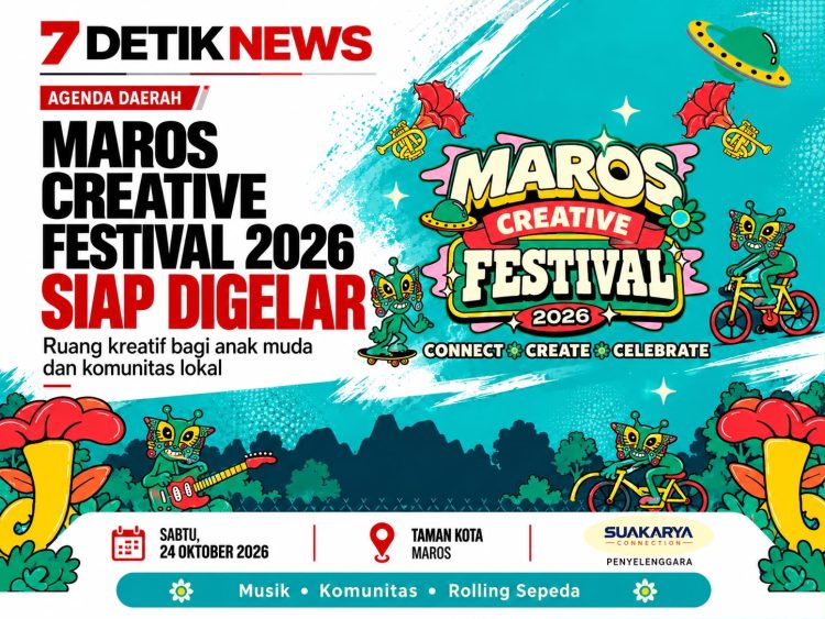 Maros Creative Festival 2026 Siap Digelar, Suakarya Connection Hadirkan Ruang Kreatif bagi Anak Muda
