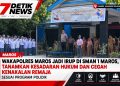 Wakapolres Maros Jadi Irup di SMAN 1 Maros, Tanamkan Kesadaran Hukum dan Cegah Kenakalan Remaja Sesuai Program Polidik
