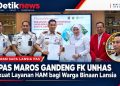 Perkuat Layanan Berbasis HAM, Lapas Maros Gaet FK Unhas Sukseskan Program SAPA LANSIA PAS