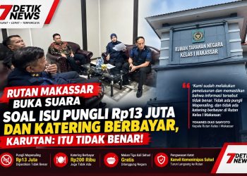 Rutan Makassar Buka Suara Soal Isu Pungli Rp13 Juta dan Katering Berbayar, Karutan: Itu Tidak Benar!