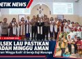 Pastikan Ibadah Aman dan Kondusif, Kapolsek Lau Gelar Program ‘Minggu Kasih’ di Gereja Jemaat Baji Marumpa Marusu