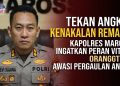 Tekan Angka Kenakalan Remaja, Kapolres Maros Ingatkan Peran Vital Orangtua Awasi Pergaulan Anak