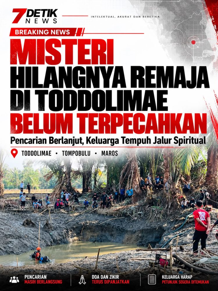 Misteri Hilangnya Remaja di Kubangan Air Toddolimae Maros Belum Terpecahkan, Keluarga Tempuh Jalur Spiritual