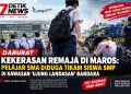 Darurat Kekerasan Remaja di Maros: Pelajar SMA Diduga Tikam Siswa SMP di Kawasan ‘Ujung Landasan’ Bandara