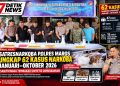Satresnarkoba Polres Maros Ungkap 62 Kasus Narkoba Januari–Oktober 2026, Sabu Hingga Tembakau Sintetis Dimusnahkan