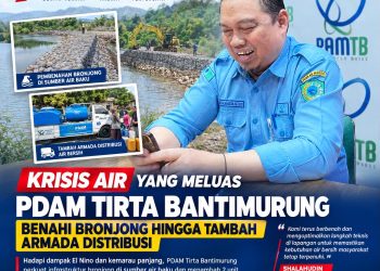 Krisis Air yang Meluas, PDAM Tirta Bantimurung Benahi Bronjong hingga Tambah Armada Distribusi