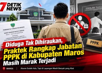 Diduga Tak Dihiraukan, Praktek Rangkap Jabatan PPPK di Kabupaten Maros Masih Marak Terjadi