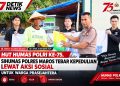 HUT Humas Polri ke-75, Sihumas Polres Maros Tebar Kepedulian Lewat Aksi Sosial untuk Warga Prasejahtera
