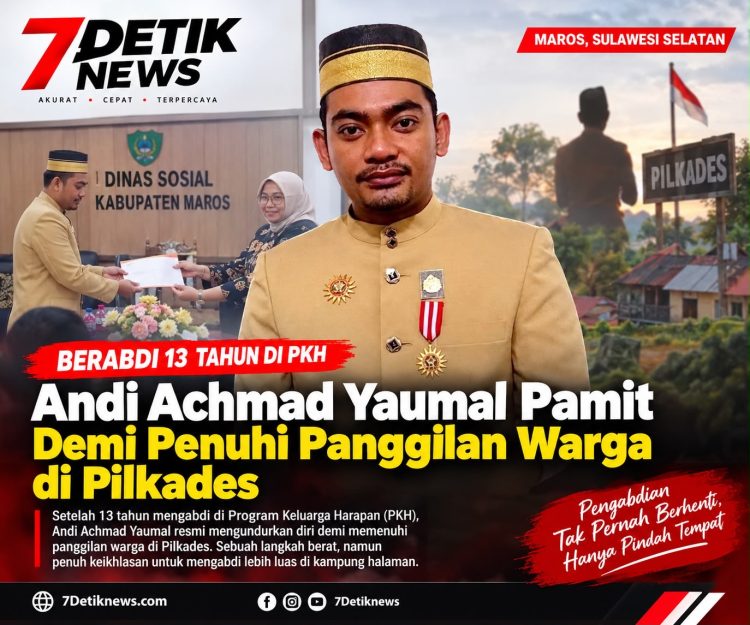 Berabdi 13 Tahun di PKH, Andi Achmad Yaumal Pamit Demi Penuhi Panggilan Warga di Pilkades